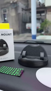 Universal Car Phone Stand mind Integrated Temporary Parking Number Display Multifunctional Phone Stand with Number Plate