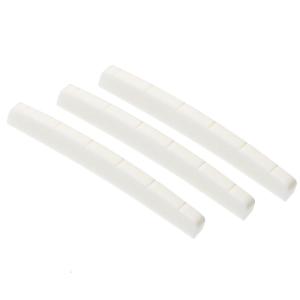 6 dây đàn guitar Nut yên ngựa xương gia súc pre-rãnh Top Nut phong cách cổ điển guitar điện accessorys cong dưới