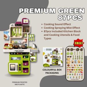 Mainan Masak Masak Masakan Set Cooking Set Toys Big Size Kitchen Toys Play Set Pretend Play Mainan Budak Perempuan 厨房玩具
