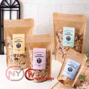 [1kg/size] - Túi zipper 1 mặt giấy 1 mặt trong(hàng có sẵn)