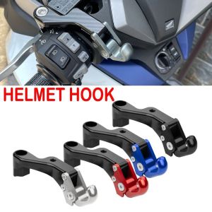 JUTBONG Aluminum Alloy Motorcycle Helmet Hook Colorful Easy Installation Motorbike Modifications Portable Extension Hook Luggage Bag Holder for HONDA FORZA NSS350 Forza35 Motorcycle Accessories