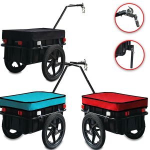 Foldable Detachable Bicycle Trailer Colorful Outdoor Travel CampingMountain Bike Trailer [ Free Shipping ]