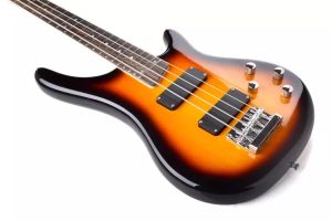 WOIM] Đàn Guitar Bass Chính Hãng Woim 24 Phím Model B-52 Tặng Lục Giác Ty Chỉnh Dây Nối Amp Phím Gảy Hướng Dẫn Chơi