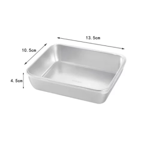 Kotak sayur buah Container makanan stenlis Tipis/ Food pan / Loyang serbaguna / Foodpan Wadah makanan