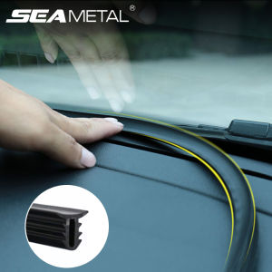 160cm Car Sticker Dashboard Sealing Strip Noise Sound Insulation Rubber Strips Leakproof Weatherstrip Auto Anti Leak Strip Accessories