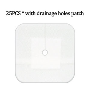Catheter Fixation Dressing Self-adhesive Single/Double Tube Thin Tube Fixed Patch Waterproof Patch with Drainage Holes Patch