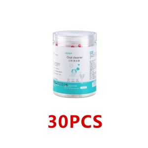 30/60pcs Baby Oral Cleaning Toothbrush Childrens Disposable Milk Teeth Toothbrush Tongue Cleaning Gauze Cotton Stick