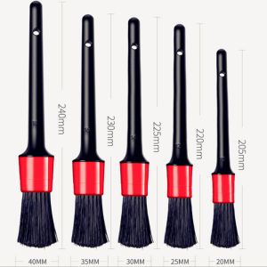 5pcs car detailing brush detailing brush set brush for cleaning motorcycle car detailing brush set cleaning brush
