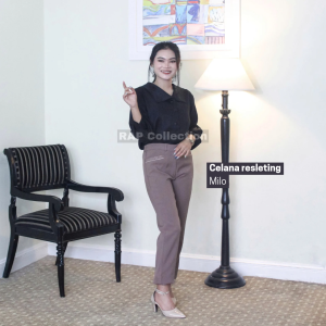 RAP - Celana Kerja Syakira Milo-Celana Kancing Syakira-Celana Bahan