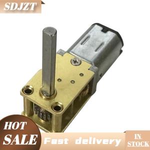SDJZT Mini Gear Motor Micro Worm Gear Reducer Brush DC Motors Electronic Devices 1218GE-N20 DC 12V (to 6V 3V)