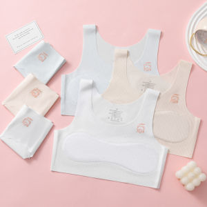 áo lá(áo lót. bra) bé gái học sinh cấp 1 cấp 2 A2201. chất liệu su bambo thông hơi có lót cotton thông hơi phù hợp từ 7-13 tuổi. ảnh thật shop tự chụp