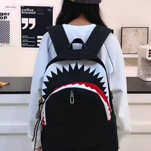 AE large-capacity luminous backpack for middle and high school students lightweight waterproof versatile stylish suitable for travel and outings