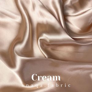 1 Meter Kain Satin Charmuse Premium // Sateen Kilap PREMIUM