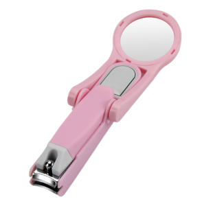 XUNXUAN Creative Nail Clipper with Magnifying Glass Stainless Steel Multifunctional Nail Cutting Pliers Convenient Large-caliber Anti-splash Nail Clipper For Elderly