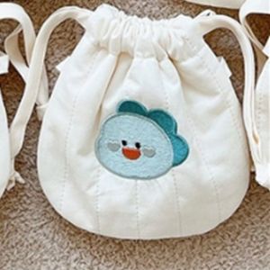 NEXTYOO 12X10cm Baby Shoulder Bag Embroidery Lovely Handbag Gift Money Bag Kids