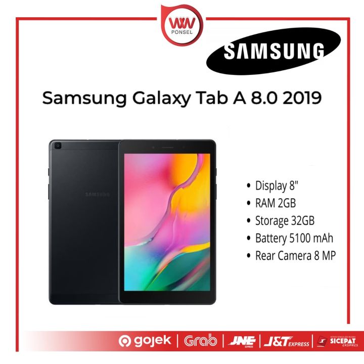 Tablet Samsung Galaxy Tab A 8.0 (2019) T295 Ram 2GB Internal 32GB
