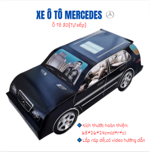 Xe Ô Tô Mercedes Mô phỏng 3D Cúng kiến[tự xếp]