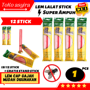 LEM LALAT LEM KECOA CAP GAJAH BENTUK STICK ISI 12S BENTUK SEDOTAN