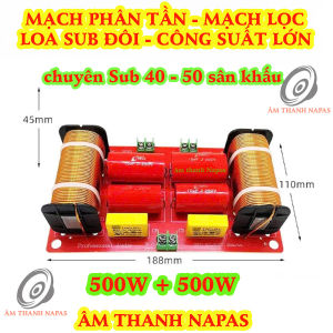 MẠCH PHÂN TẦN LOA SÚP ĐÔI ZZ2023 - PHÂN TẦN SUB - PHÂN TẦN LOA SUB KÉP