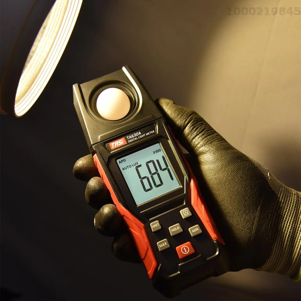 Digital Lux Meter Light Meter - 0 To 200,000 Lux & FC, LCD Display ...