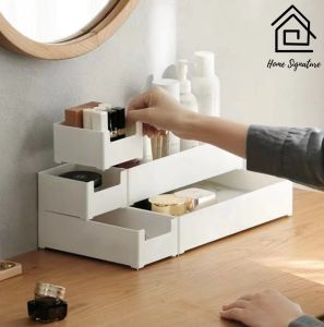Home Signature Drawer Divider Storage Box: Kitchen Tableware, Snack, and Cosmetic Storage Solutions