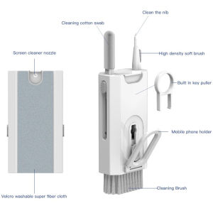 Bộ Dụng Cụ Vệ Sinh Laptop - Máy tính - Bàn Phím - Tai Nghe Airpod Đa Năng 10 in 1 Siêu Nhỏ Gọn Thinkbox.vn