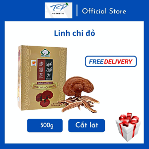 Nấm Linh Chi Nhật Thượng Hảo Hạng Nguyên tai 500g (Nấm Linh Chi đỏ): Trường thọ và ngăn ngừa bệnh tật. Giảm cholesterol chống xơ vữa động mạch. Giúp ăn ngon ngủ tốt. Đẹp da.