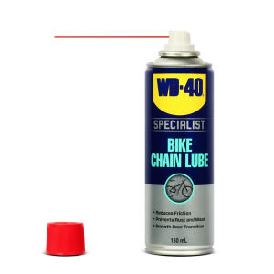สเปรย์หล่อลื่นโซ่ ขนาด 180 มิลลิลิตร รุ่น WD-40 BIKE (All Conditions Chain Lube) ประสิทธิภาพสูง