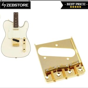 Bridge Gitar Elektrik Electric Telecaster Vintage 3 Saddle Gold