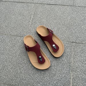 2026 Flip-Flops Slippers Large Size WomenS Cork Slippers In Stock