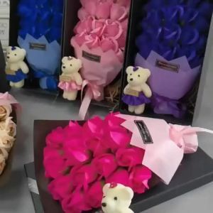 [FastShipping]Gold Rose Bouquet – Elegant Gold-Plated Artificial Roses in Luxury Gift  for Her Anniversary Valentine’s Day Birthday