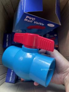 [ส่งฟรี ถูกมาก 1ตัว] บอลวาล์ว SAZA 2 นิ้ว ประตูน้ำ วาล์วน้ำ วาล์วพีวีซี วาว ออกใบกำกับภาษีได้