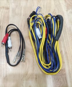 Bộ Dây Giắc Nguồn + Remote Khiển Âm Lượng Cho Loa Sub Gầm Ghế Pioneer TS - WX120DA
