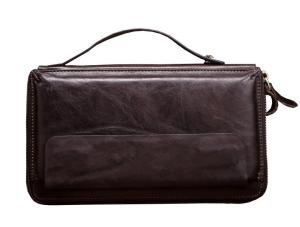Hoàng Gia Người Đàn Bà Vô Ví Dài Ví Cho Nam Da Bò Thật Túi Clutch Thời Trang Túi Xách Ví Doanh Nhân Nam Túi Điện Thoại Pouch