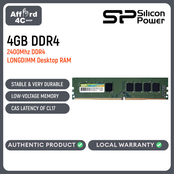 Silicon Power Ram Voltage For 2666mhz Silicon Power - Main Image