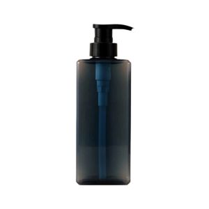 BENYTRO 400/500ml Soap Dispensers Empty Refillable Lotion Pump Bottle  Square Design Shampoo Sub-bottling Bathroom Home Use