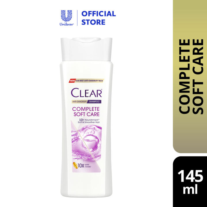 Clear Unisex Complete Soft Care Anti-Dandruff Shampoo 145ml