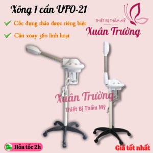 Máy xông 1 cần nóng UFO-21 có cốc đựng thảo dược | Xông 1 cần vũ trụ thế hệ mới