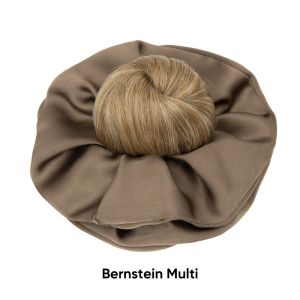 SHUBA Elegant Influencer-style Hair Tie Synthetic with Grab Clip Messy Bun Hairpiece Trendy Fake Bun-making Hair Bun Clip for Women