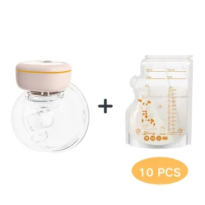 Wearable Breast Pump Electric BreastPump Handsfree Rechargeable Painless Portable Massage Electric Pam Susu