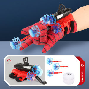 5M Spider Man Web Shooters Wrist Suction Cup Spider Silk Launcher for Kid Toys Cosplay Prop