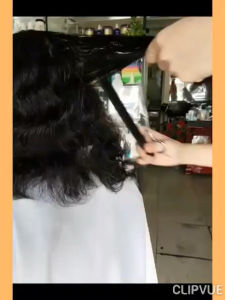 Kéo cắt tóc Nhật hiệu Kai 1 cặp gồm 2 cây cắt và tỉa rất sắc bén và bao da đựng