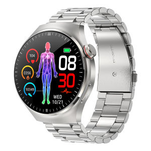 2025 New Fashion Smart Watch for Men & Women - 1.43" HD Round Touch Screen Blood & Body Temperature Tracking Bluetooth Calling Multiple Sports Modes Sleep/Step/Calorie Tracker - Perfect Gift for Friends/Birthdays/Anniversaries