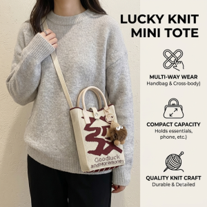 Fashion Cute Small Tote Bag Minimalist Korea Style Canva Bag Beg Mini Kain Lembut