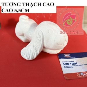 Tượng tô màu Chim cánh cụt D21 tô tượng thạch cao (Không kèm màu) luyện vẽ tượng trắng decor