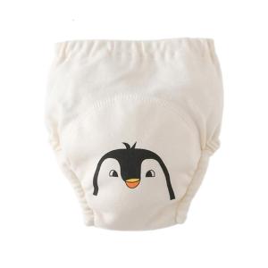 Toddlers Diaper Pants Baby Washable Training Shorts for Infant Cartoon Cloth Diapers Reusable 7-Layers Nappy Pants