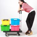 Xe Đẩy Hàng 4 Bánh Gấp Gọn. 