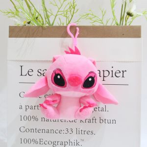 10CM Disney Movie Toy Story 3 Plush Doll Keychain Lotso Bear Stitch Soft Stuffed Toy Pendant Gift For Children