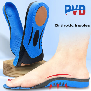 PVD 1Pair Orthopedic Shoe Inserts For Flat Feet Orthotic Arch Support Gel Running Shoes Pads Inserts For Plantar Fasciitis Foot Care Sole