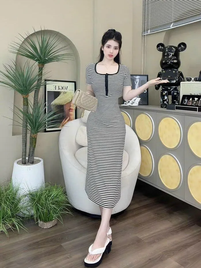 Đầm mặc nhà họa tiết - Mua sắm - Việt Giải Trí